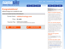 Tablet Screenshot of cafetechnology.com